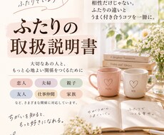 大切な人との「ふたりの取扱説明書」を作ります イメージ1
