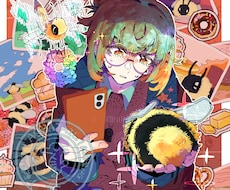 鮮やかなイラスト描きます イメージ1