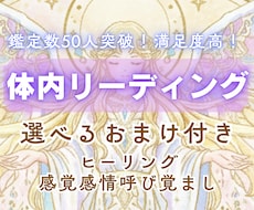 今の貴方の本心/体内/チャクラの状態を観ます