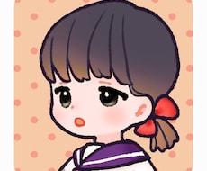 1500円でかわいいSNSアイコン制作いたします イメージ1