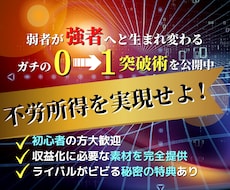 0→1を完全突破できる最終奥義を継承します 不労所得を現実的に目指したい方は絶対に見逃さないでください