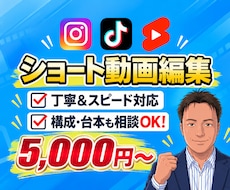 構成から相談できるショート動画を制作します イメージ1