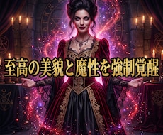 ドス黒い情念を至高の美へ錬成し絶対的な魔女にします イメージ1