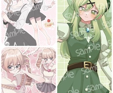 OCのイラスト依頼承ります お試しです　一枚絵の依頼承ります