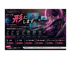 ロック系楽曲を作曲編曲します イメージ1