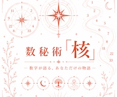 数秘術であなた自身を丁寧に読み解きます イメージ1