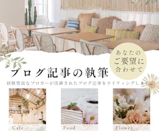 いろんなテーマでブログ記事を作成します 読みやすい記事をプロライターが執筆します。
