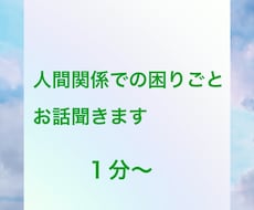 人間関係の困りごとの悩み、お話しききます 介護、うつ、パニック障害、家族関係、職場環境など