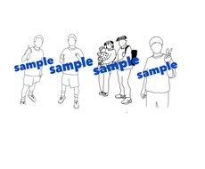 可愛いニュアンス線画描きます イメージ1