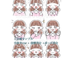 絵柄様々！？デフォルメ・ミニキャライラスト描きます イメージ1
