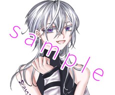 最低2000円～中性的キャラアイコン製作いたします イメージ1