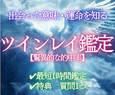魂の霊視でわかる　ツインレイ鑑定します あなたの運命の相手は本当にツインレイ？ソウルメイト？