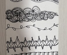 ゼンタングルで描きます イメージ1