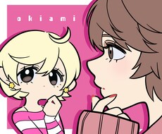ポップなSNS用アイコン描きます 写真から描けます♡オリジナルで個性が輝くデフォルメ似顔絵