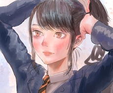 透明感ある透き通ったイラスト描きます イメージ1