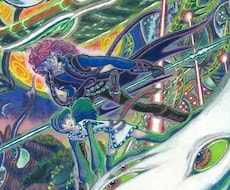 迫力満点ファンタジー絵画があなたのお部屋を飾ります 緻密で躍動感に溢れるファンタジーの世界を色鮮やかにお届け!