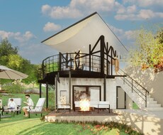 売却予定の別荘CG作成します 素敵なCGでまるでそこに住んでいるような雰囲気に仕上げます。