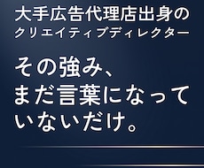 選ばれる理由を発見して、キャッチコピーに仕上げます 大手広告代理店で培った表現力のすべてを、あなたの事業のために