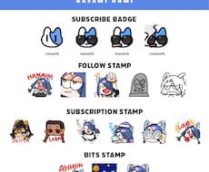 配信用スタンプを作成いたします イメージ1