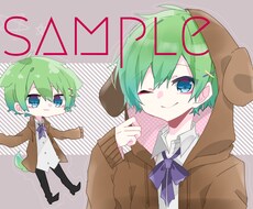 SNS等で使用するアイコンを制作します イメージ1