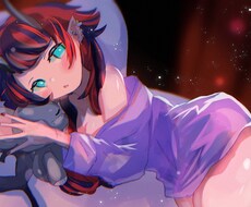 商業個人使用問わず、イラストおかきしまます 動画からアイコンまで、キャラクターイラスト中心です