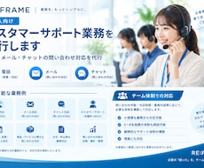 法人向け｜カスタマーサポート業務を代行します イメージ1