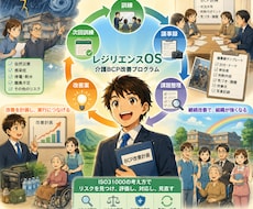 介護BCPの議事録の改善＆BCPの計画提案します 大学の訓練機関の訓練を受けて介護BCPの改善点を支援します