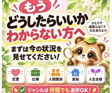 どうしたらいいかわからない方を導きます イメージ1