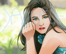枠無くなるまで1000円で描きます オシャレでかっこいい似顔絵を！