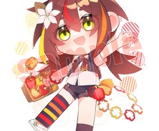 ご希望通りの可愛いデフォルメイラストお描きします SNSのアイコンやヘッダー、サムネイル、動画用、観賞用等に