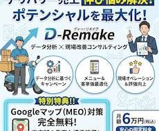デリバリー（Uber）売上を最大化します デリバリー改善運用代行（MEO対策の無料特典付き）
