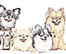 写真をイラスト風画像に加工します イメージ1