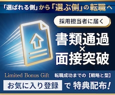 ゼロから転職の履歴書・職務経歴書を作成します 通過率を上げる書類作成をサポート/修正制限なし
