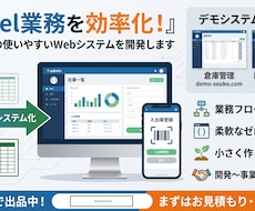御社専用の使いやすいWebシステムを開発します イメージ1