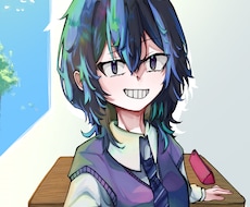 依頼者に合わせた柔軟な対応で厚塗りイラスト描きます お安くハイクオリティなイラストをお届けします