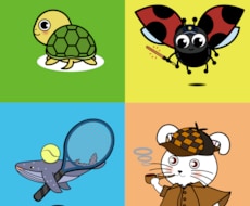 可愛い動物のオリジナルキャラクターイラスト描きます シンプルでくっきりした動物の企業・ブランドキャラはお任せを！