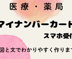 マイナンバースマホ受付（医療・薬局用）作ります イメージ1