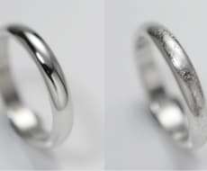 ご結婚指輪を当時のように美しく磨きます イメージ1