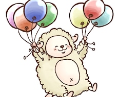 特徴的な動物の絵を描きます 小憎たらしいアイコンをお求めの方いかがですか？