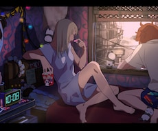 背景込みの一枚絵イラストを制作します イメージ1
