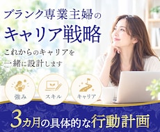 専業主婦11年から正社員復帰への戦略をお伝えします イメージ1