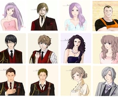 ご希望のアイコンやイラスト描きます 似顔絵・アイコン・オリジナルキャラクターにいかがですか？