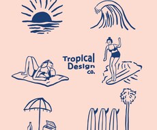 ロゴからグッズ・Tシャツまでデザイン案件承ります 他社・他ブランドとの差別化を図りたいとお考えの方