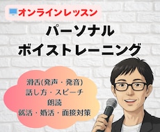 目的に合わせたパーソナル・ボイスレッスンをします イメージ1