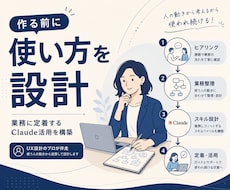 Claudeを使った業務に設計しなおします ｜ユーザー体験設計のプロと、定着するAI活用を一から構築