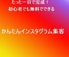 インスタグラム集客の方法教えます インスタ映えは不要。初心者でもできるSNS集客。