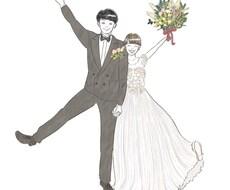 ウェルカムボード用のイラスト描きます イメージ1