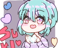 SNSアイコン用イラスト描きます イメージ1