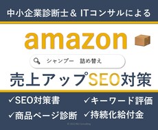 amazonで売上アップするSEOのコツを教えます 100ページ超のSEO対策書と商品ページ診断で検索上位へ