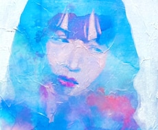手描き：小さいサイズ：水彩風似顔絵を作成します アナログ絵画ならではのあたたかみ